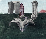 Dragon - 19 x 15 cm - collage - 2006